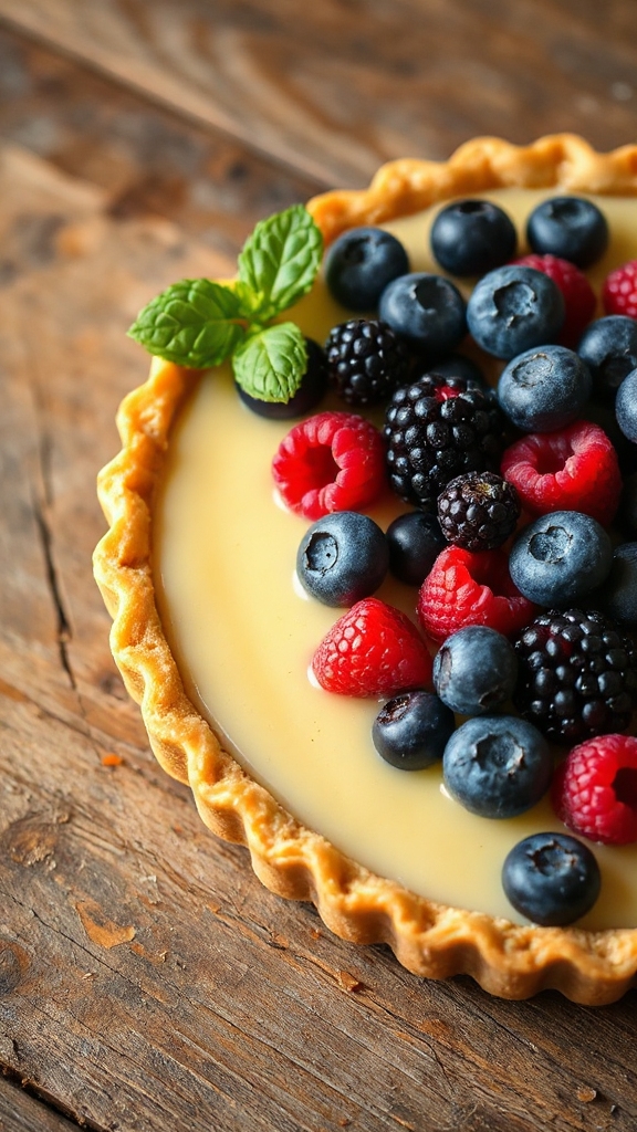 fresh berry tart oregon
