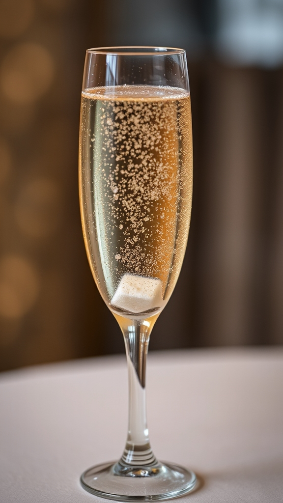 fresh champagne cocktail variations
