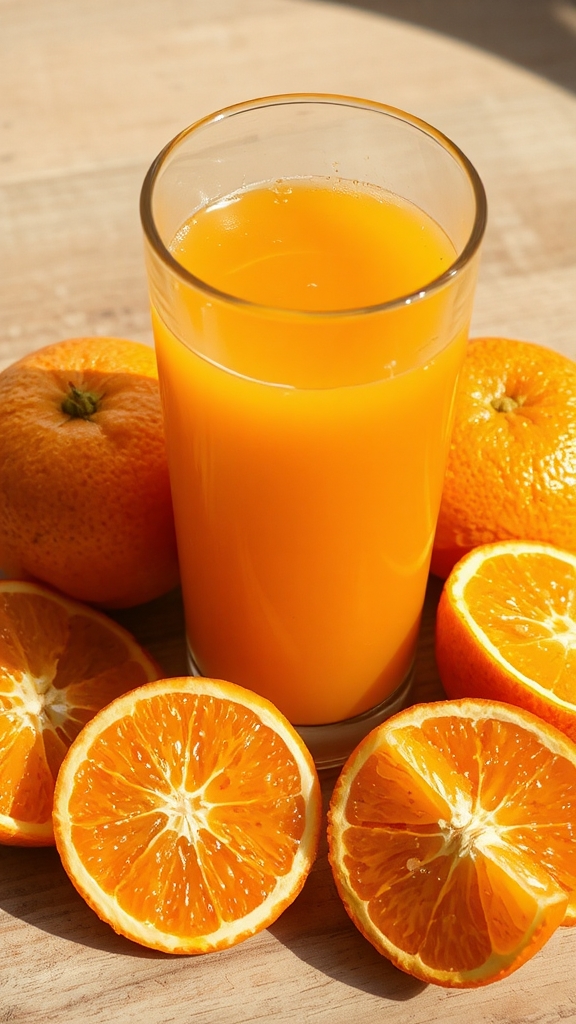 fresh citrus cocktail enhancement
