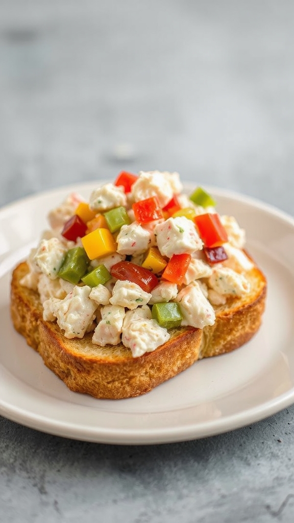 fresh dungeness crab melt