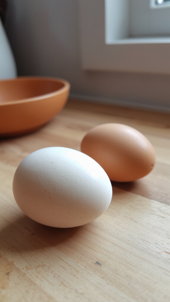 fresh eggs enhance frangipane
