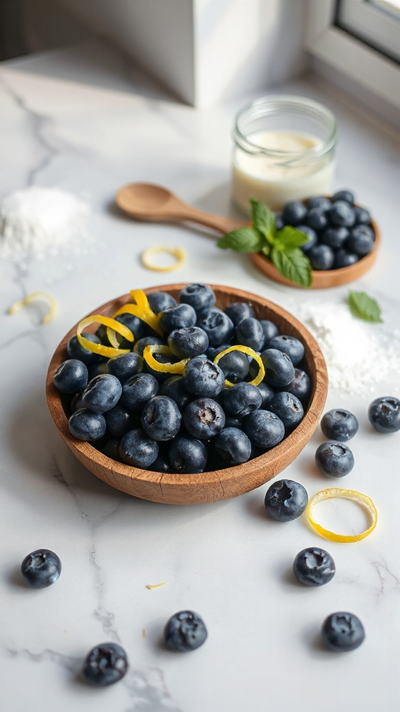 fresh no bake blueberry essentials