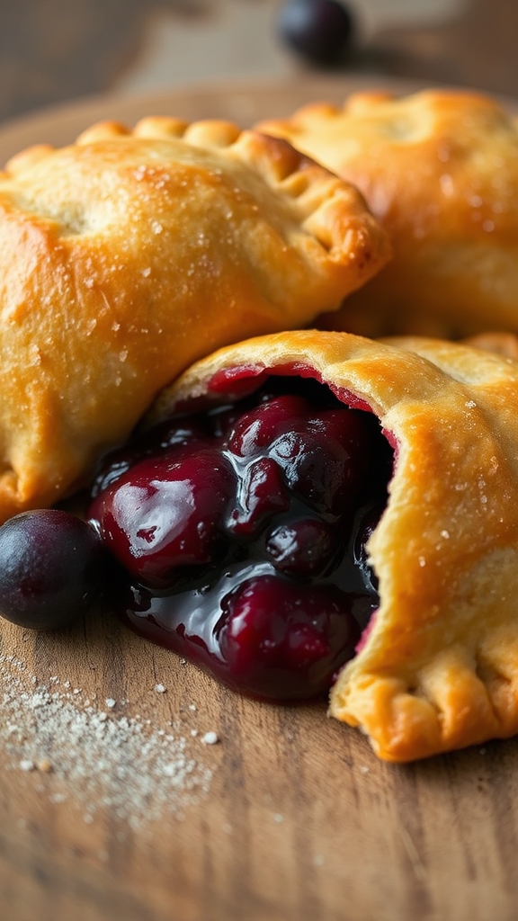 fresh oregon marionberry pie