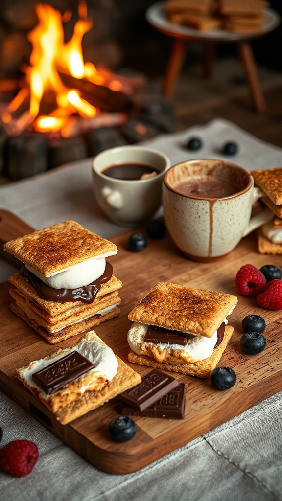 fresh s mores beverage pairings