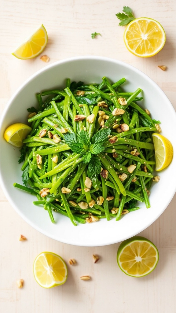 fresh sea asparagus alaska