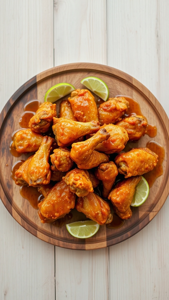 fried chicken honey lime