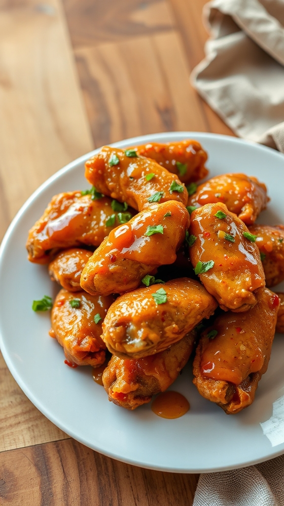fried chicken wings recipe