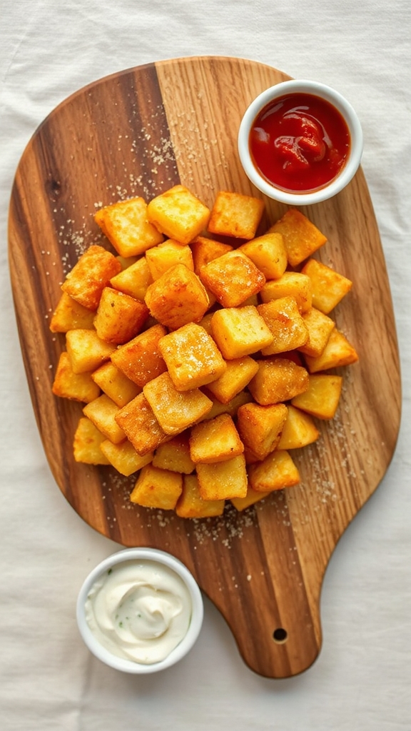 fried midwest cheese curds