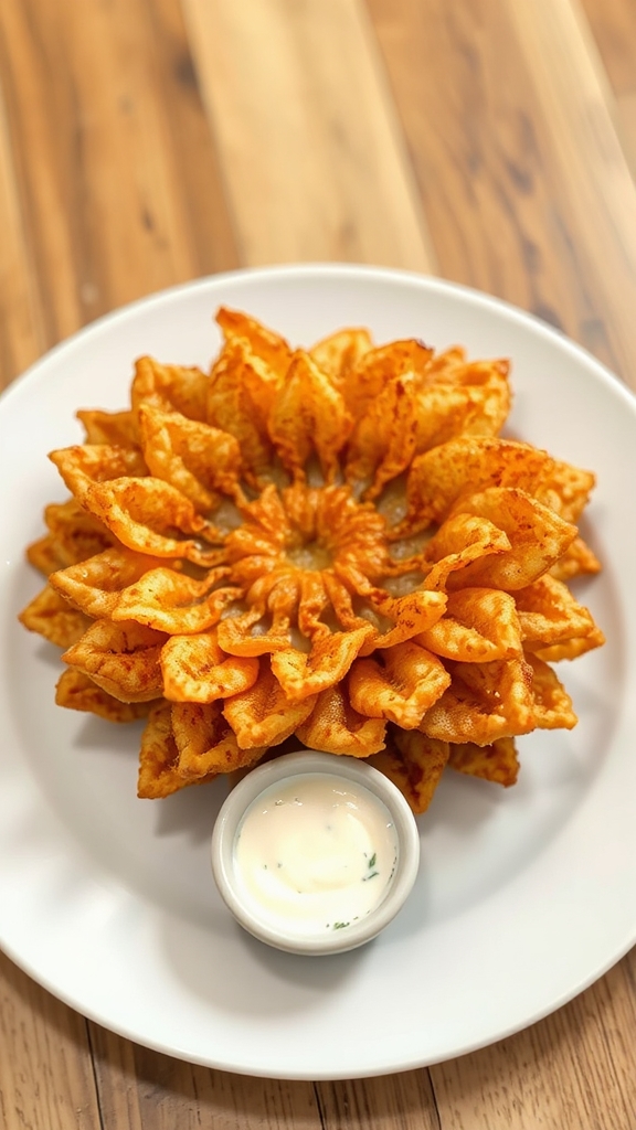 fried onion bloom tradition