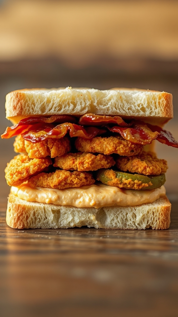 fried tomato blt variations
