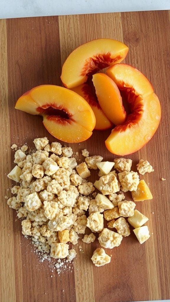 frozen peach recipe variations
