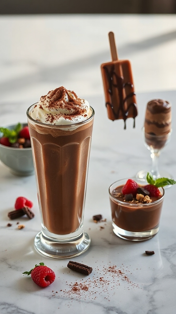 fruit infused nutty chocolate variations