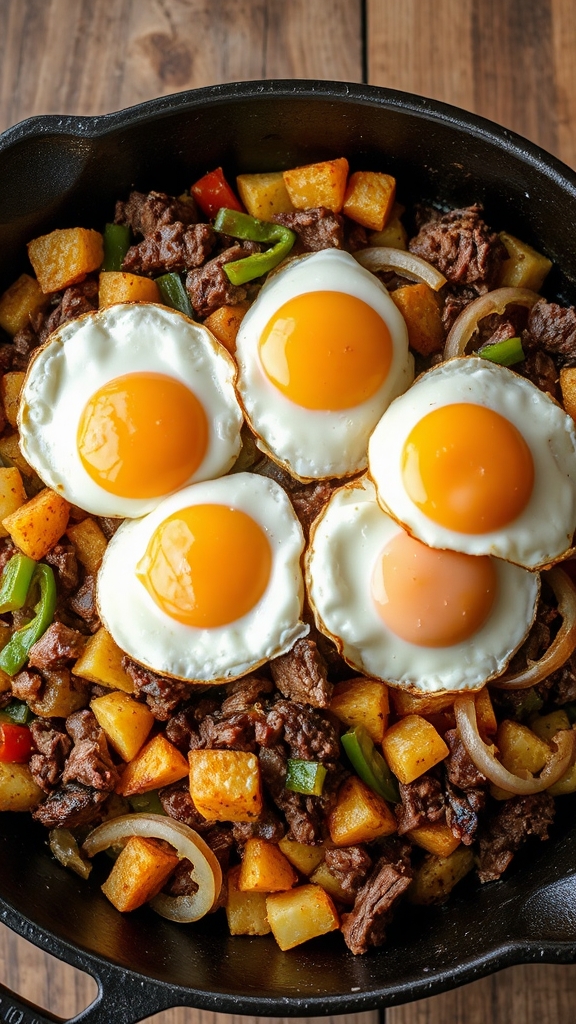 fry eggs add lime