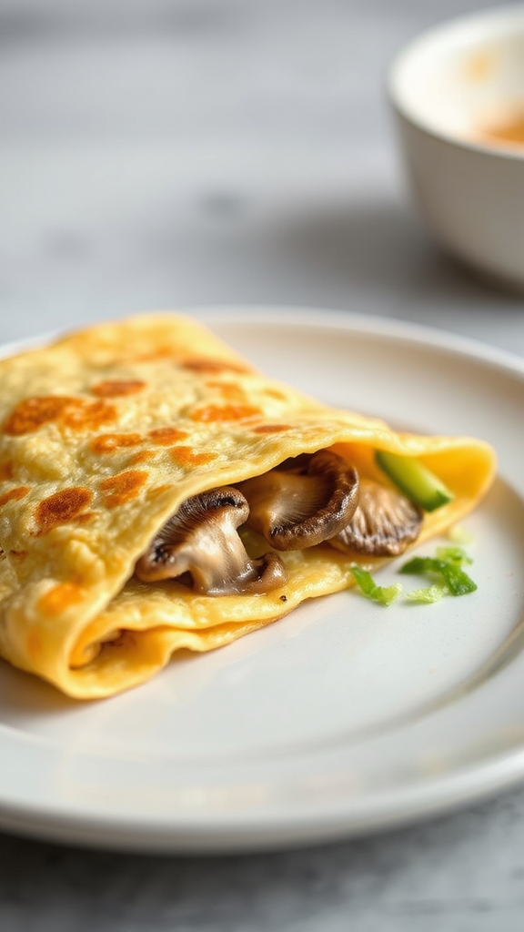 fun morel omelette variations