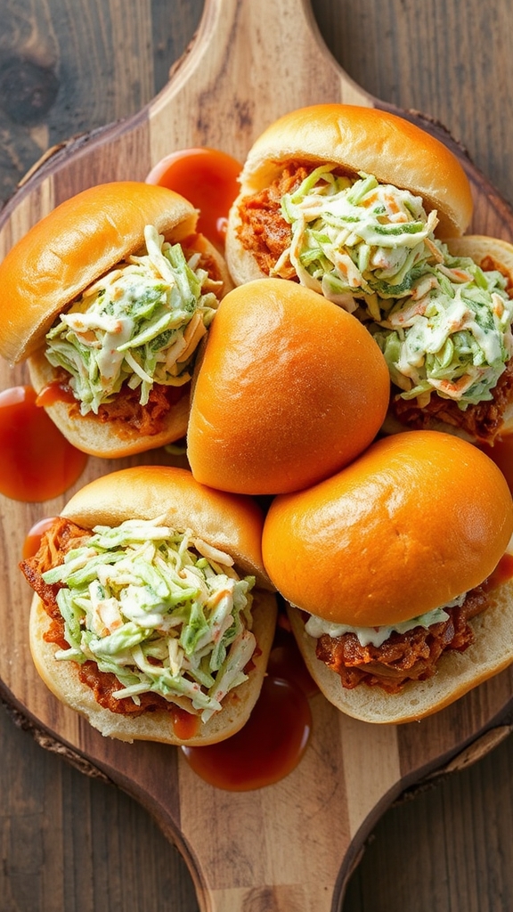 georgia peach bbq sliders