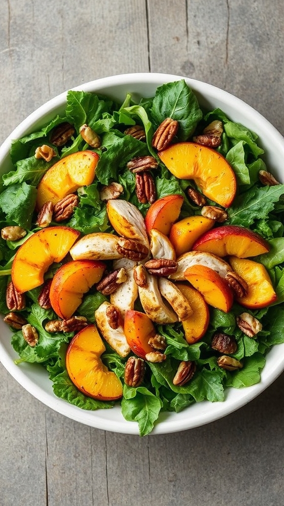 georgia peach chicken salad