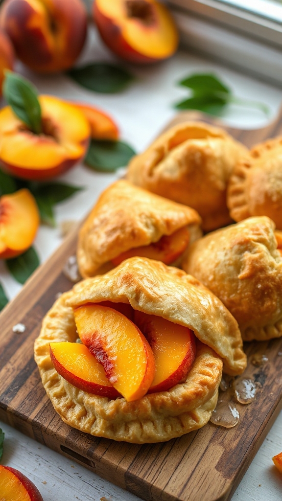 georgia peach hand pie