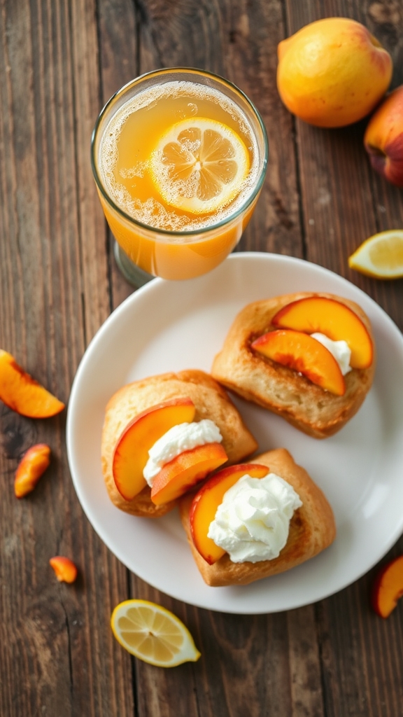 georgia peach lager shandy