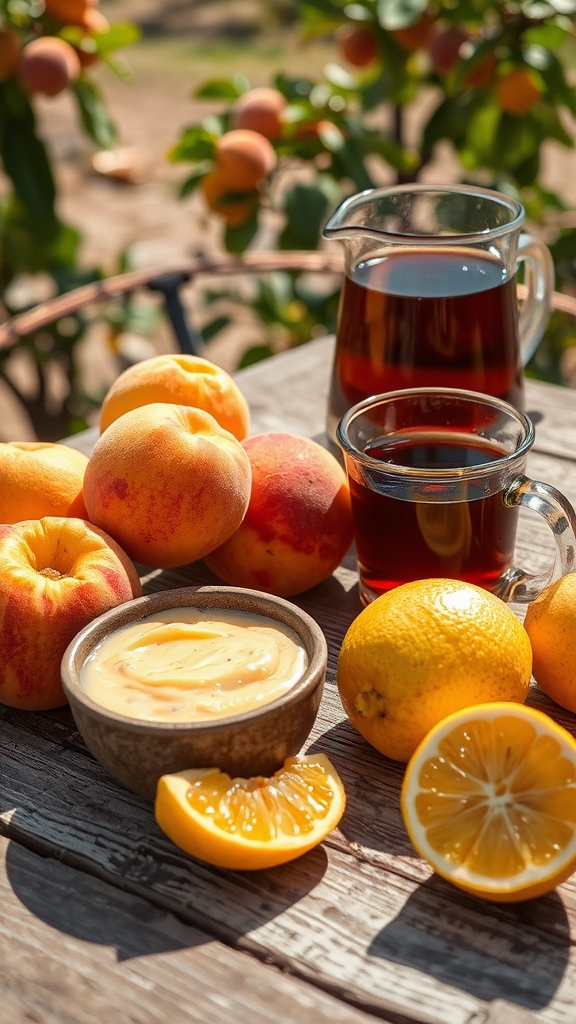 georgia s sweet peach infusion