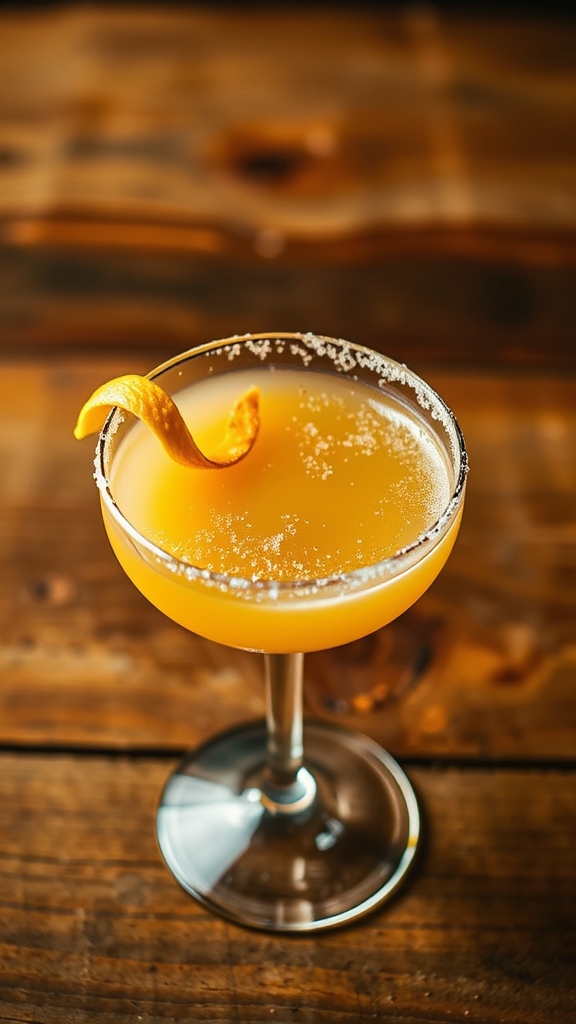 georgia sidecar cognac cocktail