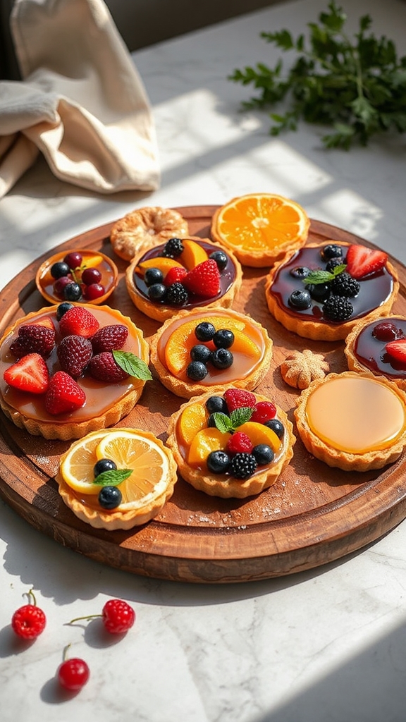 global fruit tart adaptations