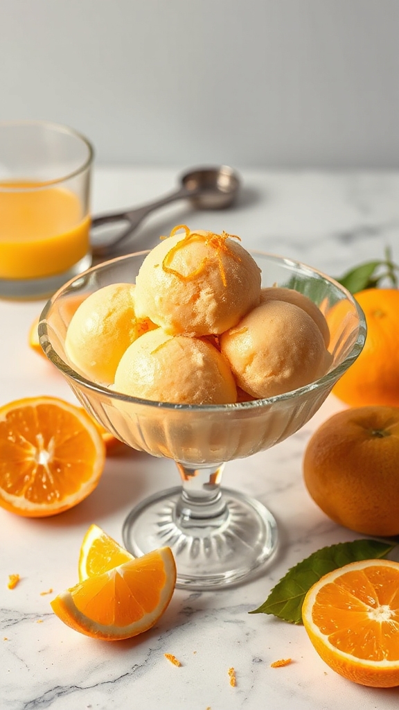 global nutritious citrus sherbets