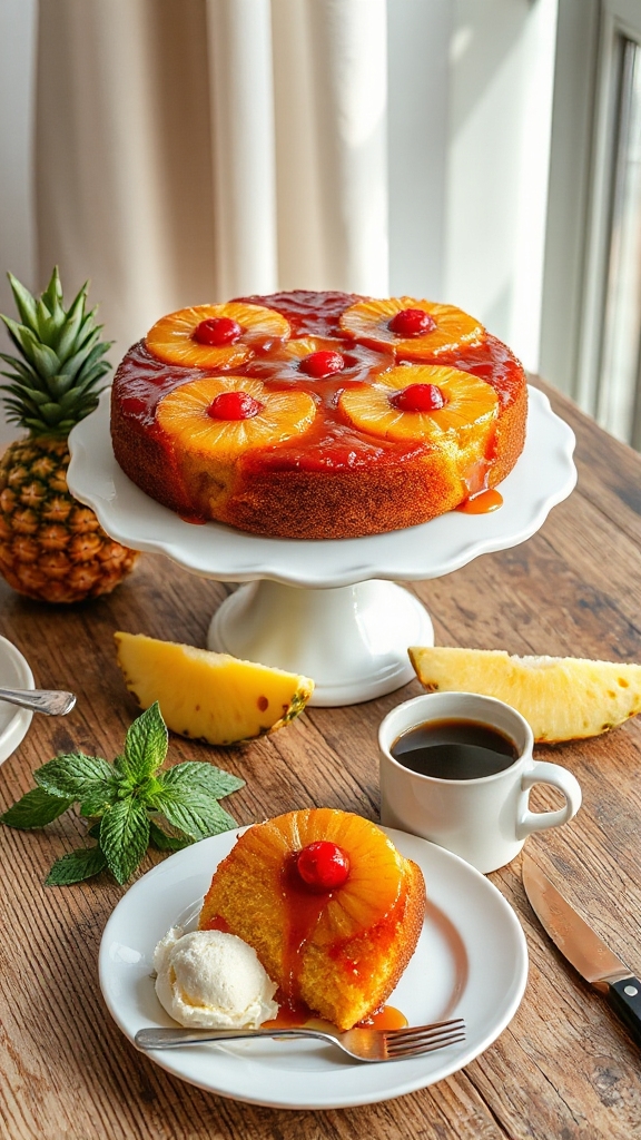 glossy caramelized tropical pairings