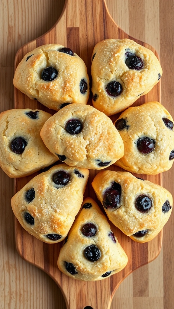 gluten free lemon blueberry