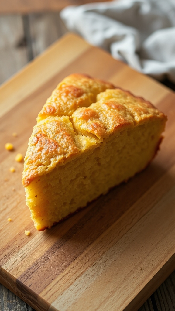 golden crumbly buttermilk cornbread