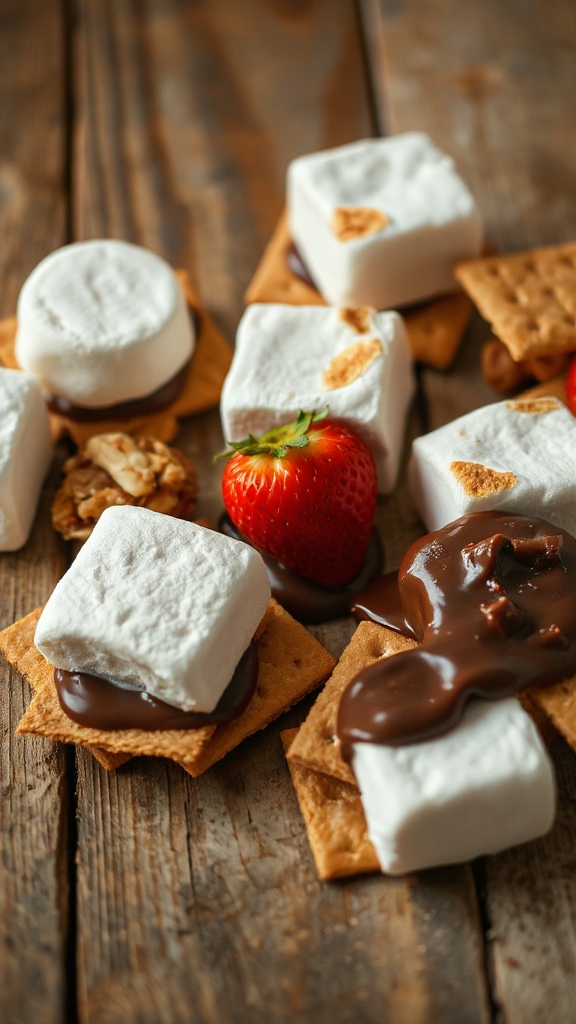 gooey marshmallow pairing ideas