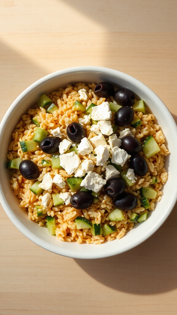 greek orzo feta cucumber