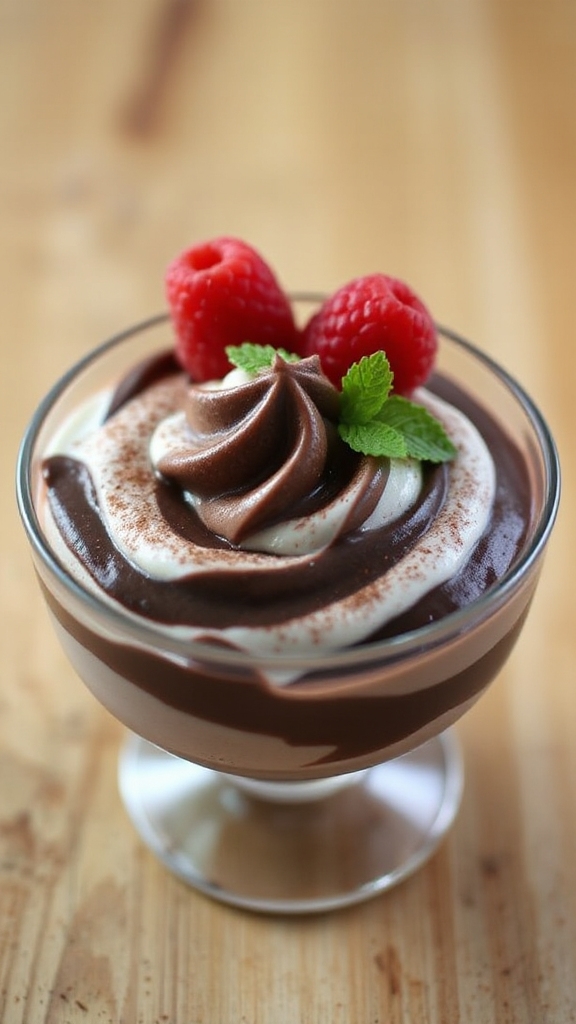 greek yogurt chocolate mousse