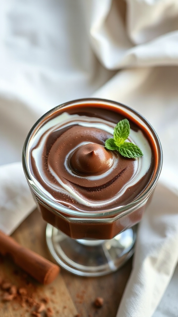 greek yogurt chocolate mousse
