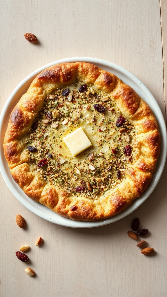 greek yogurt za atar flatbread
