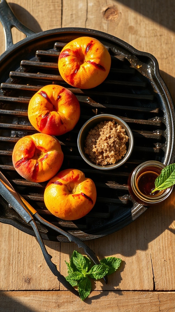 grilled peach preparation essentials