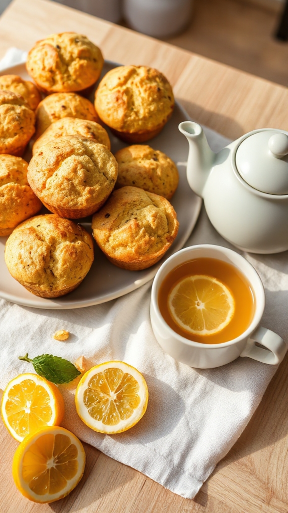harmonious lemon tea pairings