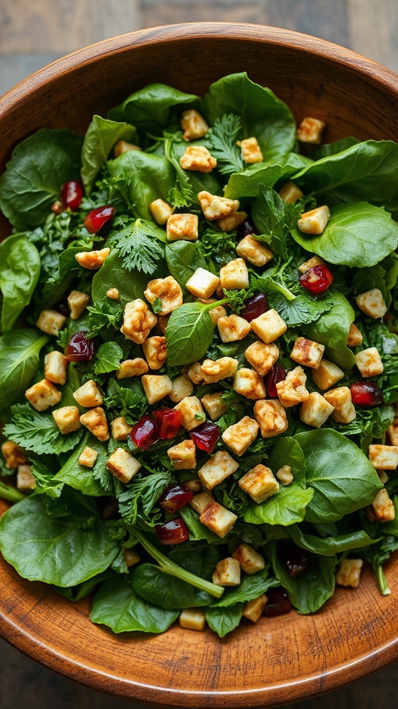 harmonious salad blend creation