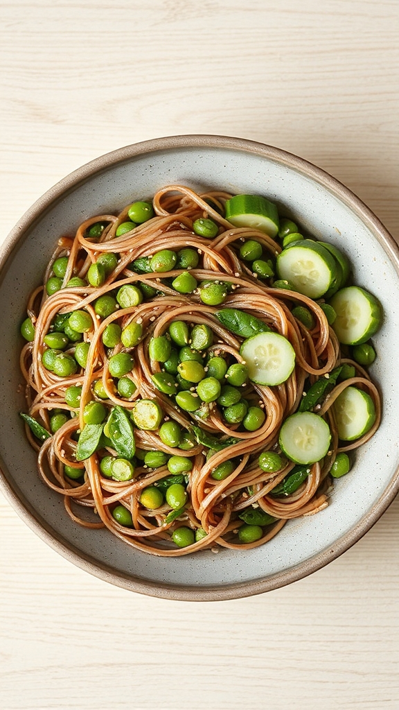 hawaiian cold soba salad