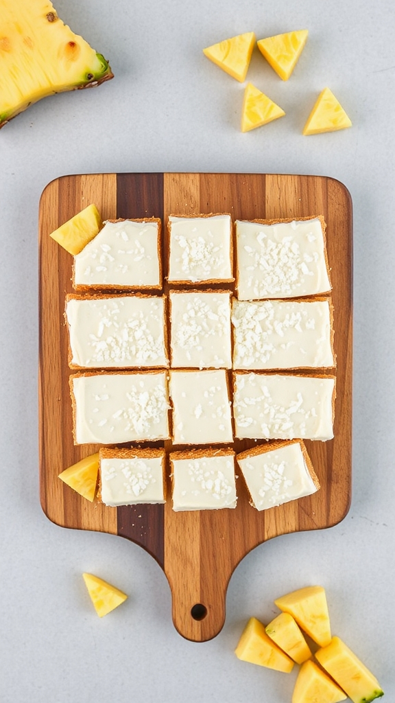 hawaiian haupia coconut bars