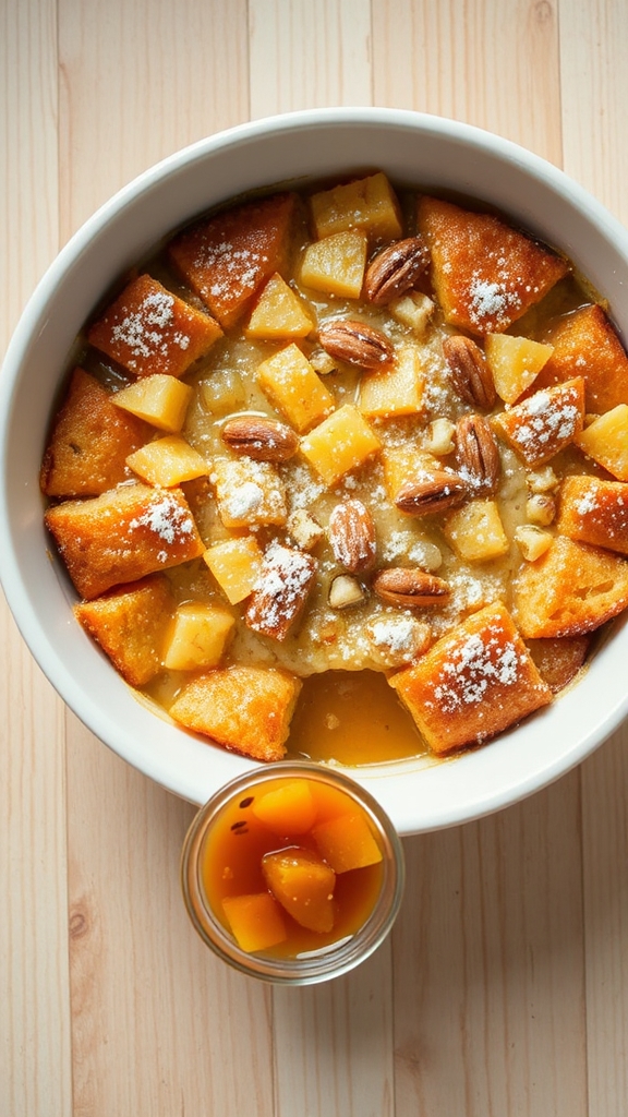 hawaiian malasada bread pudding