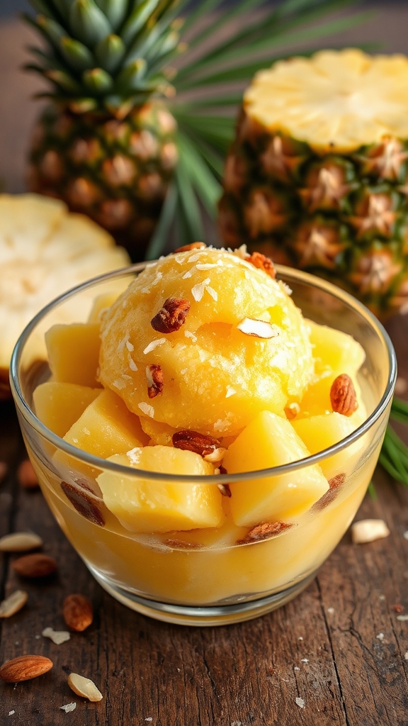 hawaiian pineapple crunch dessert