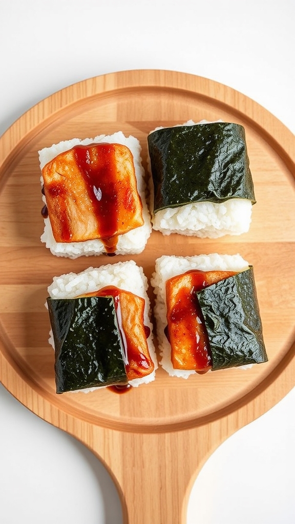 hawaiian spam rice wrap