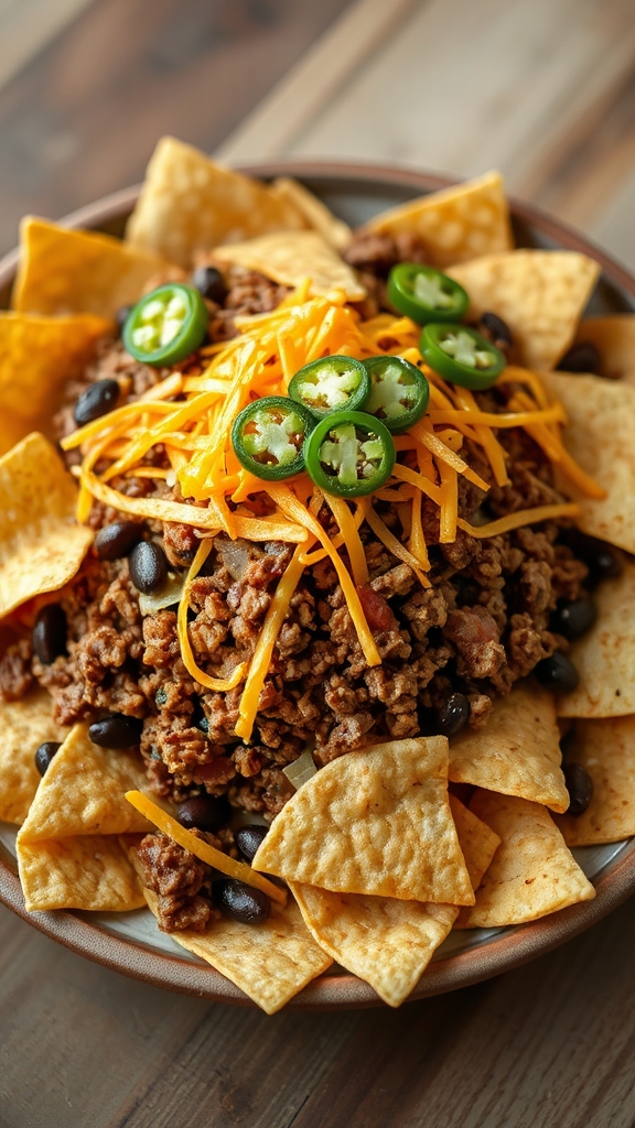 healthier vegetarian nacho variations