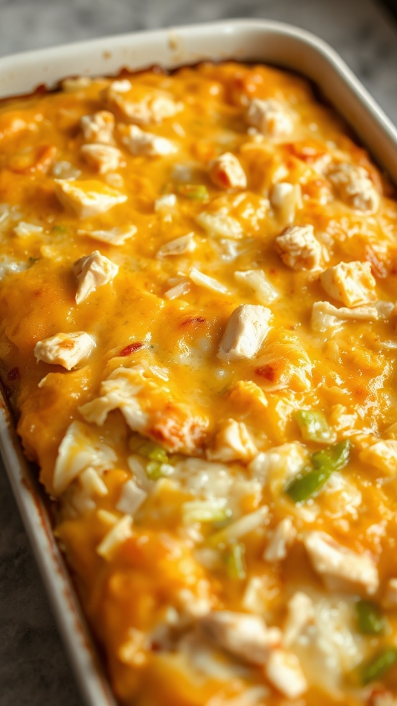 hearty creamy chicken casserole