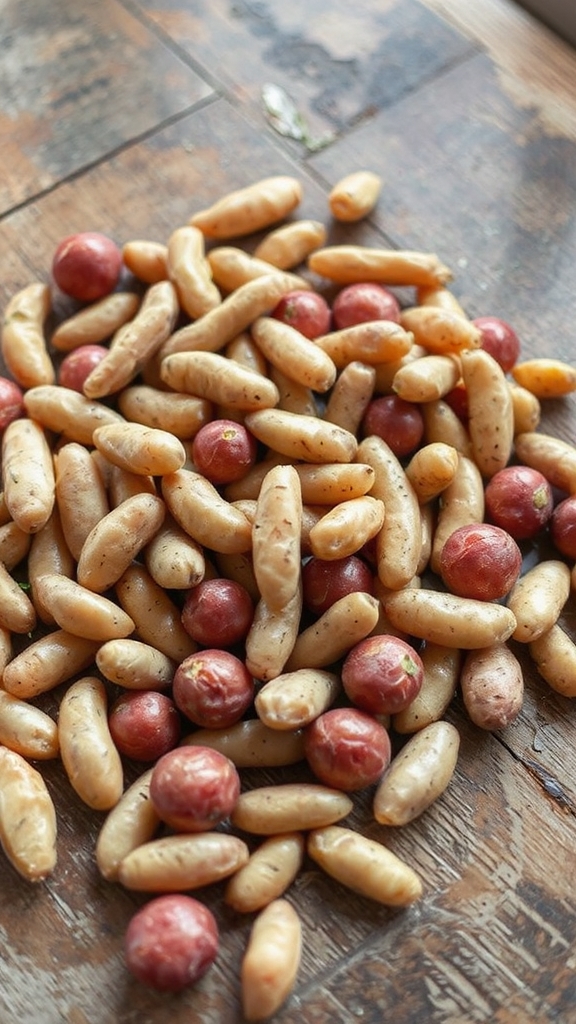 hearty earthy baby potatoes