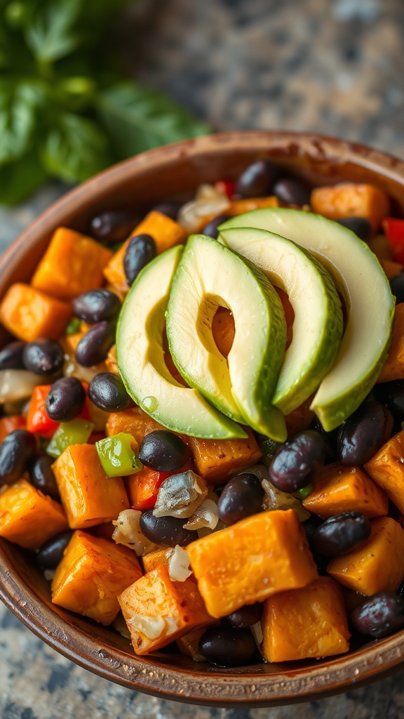 hearty sweet potato hash