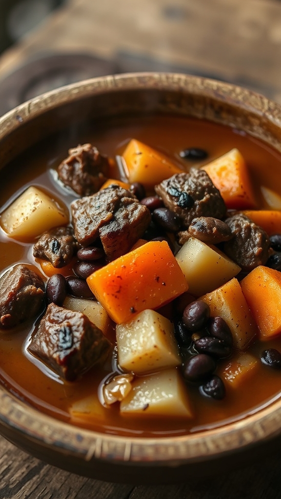 hearty western miner s stew