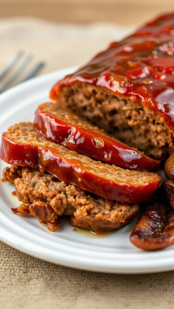 hearty whiskey glazed meatloaf pairings