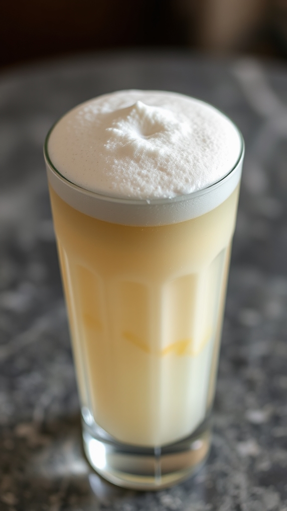 herbal citrus frothy delight