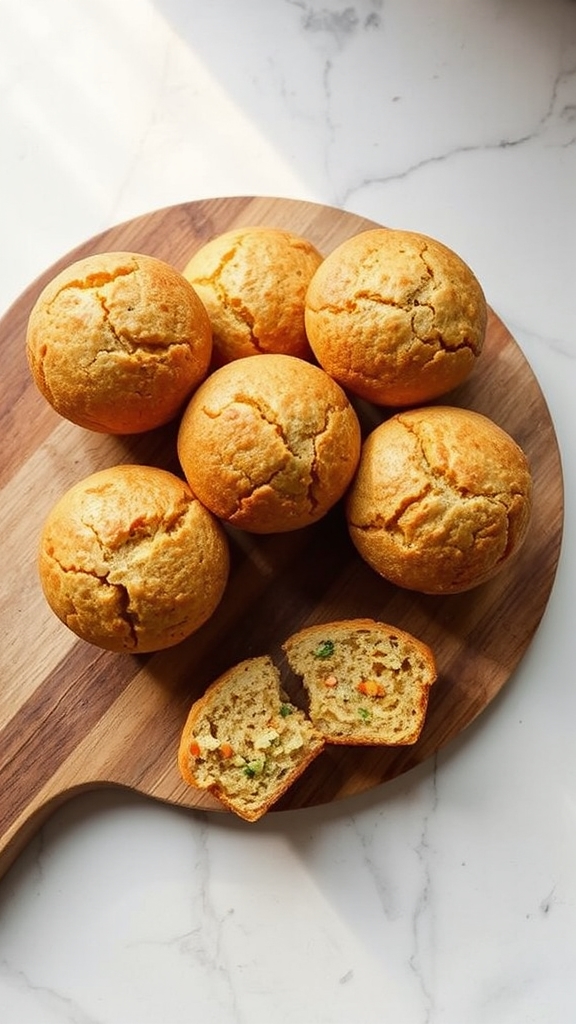 hidden veggie breakfast muffins